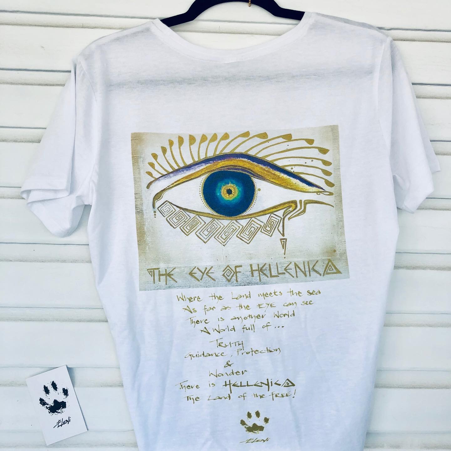 THE EYE OF HELLENICA T-shirts