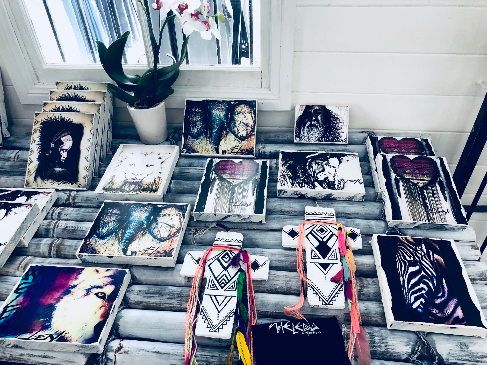Art prints and hand made crosses... for sale at the gallery. Art prints and hand made crosses... for sale at the gallery.