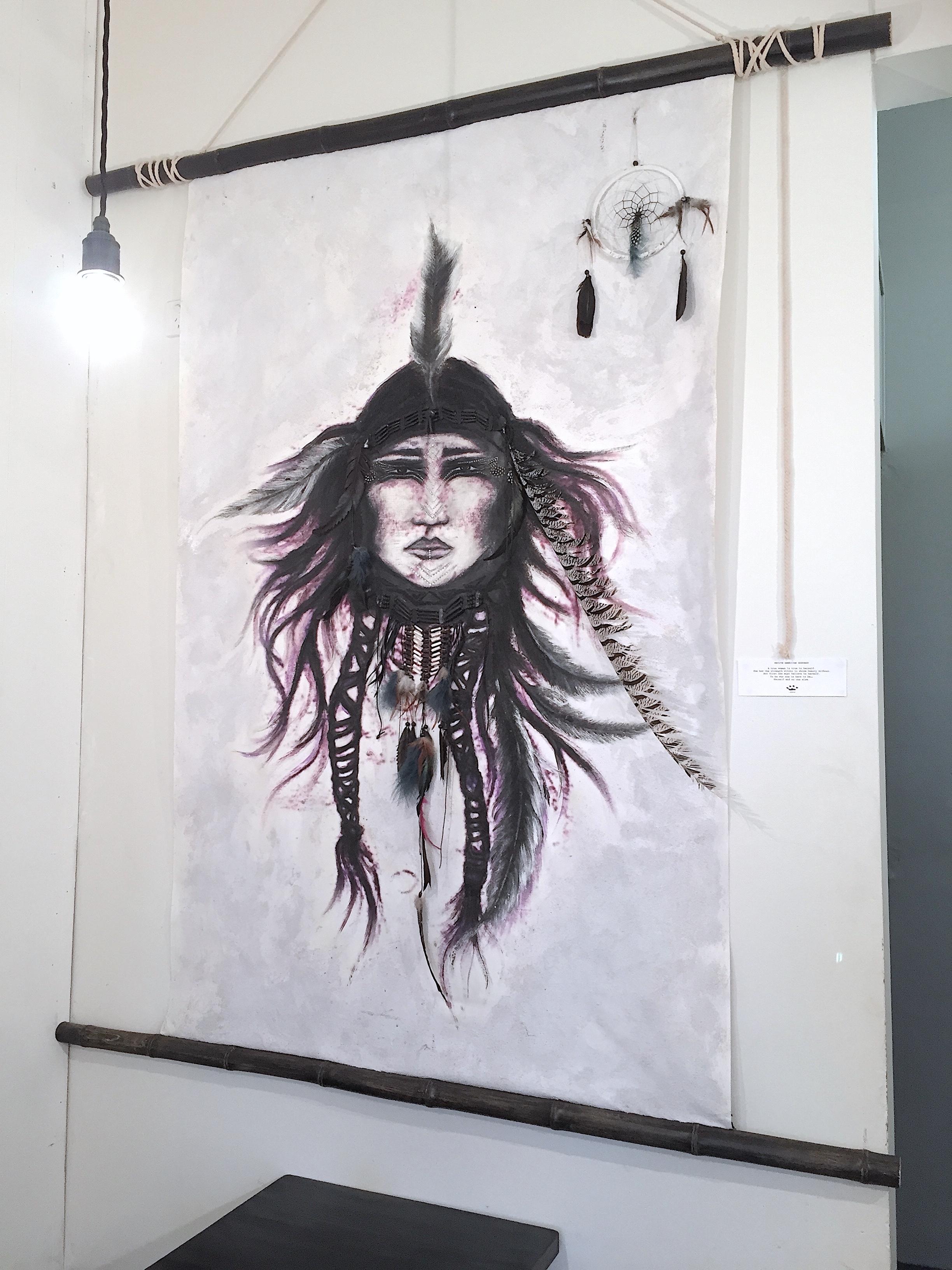 Native American Goddess sold